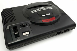 2-CONTROLLERS Original SEGA GENESIS Console MK-1601 Video Game System 1st Model