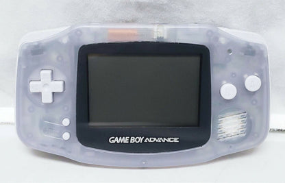 Nintendo Game Boy Advance 32 bit AGB-001 Portable Handheld System Glacier