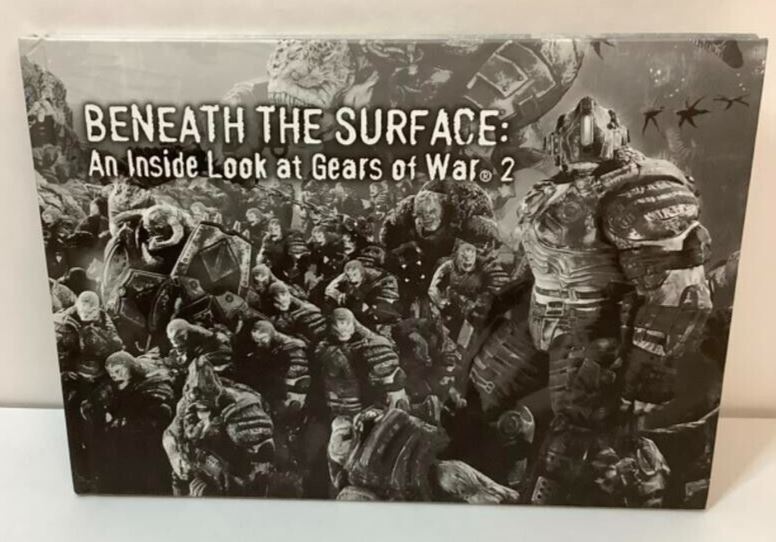 BENEATH THE SURFACE: An Inside Look at Gears of War 2 ARTBOOK video game book