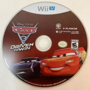 Cars 3: Driven to Win Nintendo Wii U 2017 Video Game DISC ONLY disney pixar [Used/Refurbished]