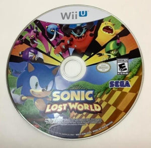 Sonic Lost World Nintendo Wii U 2013 Video Game DISC ONLY sega adventure [Used/Refurbished]