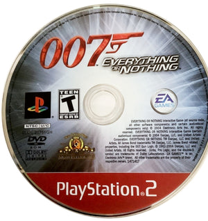 James Bond 007 Everything or Nothing Sony PlayStation 2 PS2 Video Game DISC ONLY [Used/Refurbished]
