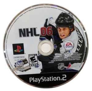 NHL 06 Sony PlayStation 2 PS2 2005 Video Game DISC ONLY hockey EA Sports [Used/Refurbished]