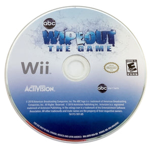 ABC Wipeout The Game Nintendo Wii 2010 Video Game DISC ONLY obstacle courses