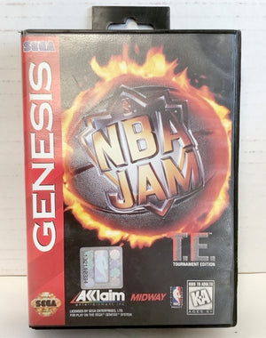 NBA JAM T.E. Tournament Edition Sega Genesis Cartridge ONLY Video Game