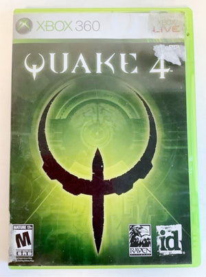 Quake 4 Microsoft Xbox 360 2005 Video Game shooter multiplayer online fps [Used/Refurbished]