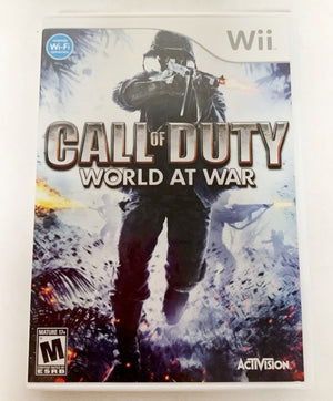 Call of Duty: World at War Nintendo Wii 2008 Video Game COD Shooter FPS Co-op [Used/Refurbished]