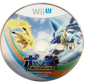Pokken Tournament Nintendo Wii U Video Game DISC ONLY pokemon fighting [Used/Refurbished]