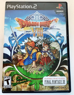 Dragon Quest VIII: Journey of the Cursed King Sony PlayStation 2 Video Game 2005 [Used/Refurbished]