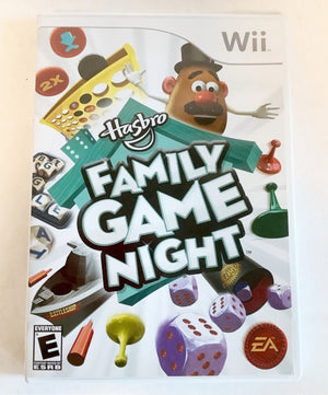 Hasbro Family Game Night Nintendo Wii 2008 Video Game boggle sorry yahtzee [Used/Refurbished]