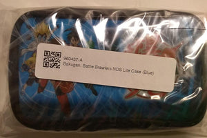 Bakugan Battle Brawlers Blue Nintendo DS Lite DSi DSL 3-Game Carrying Case NDS