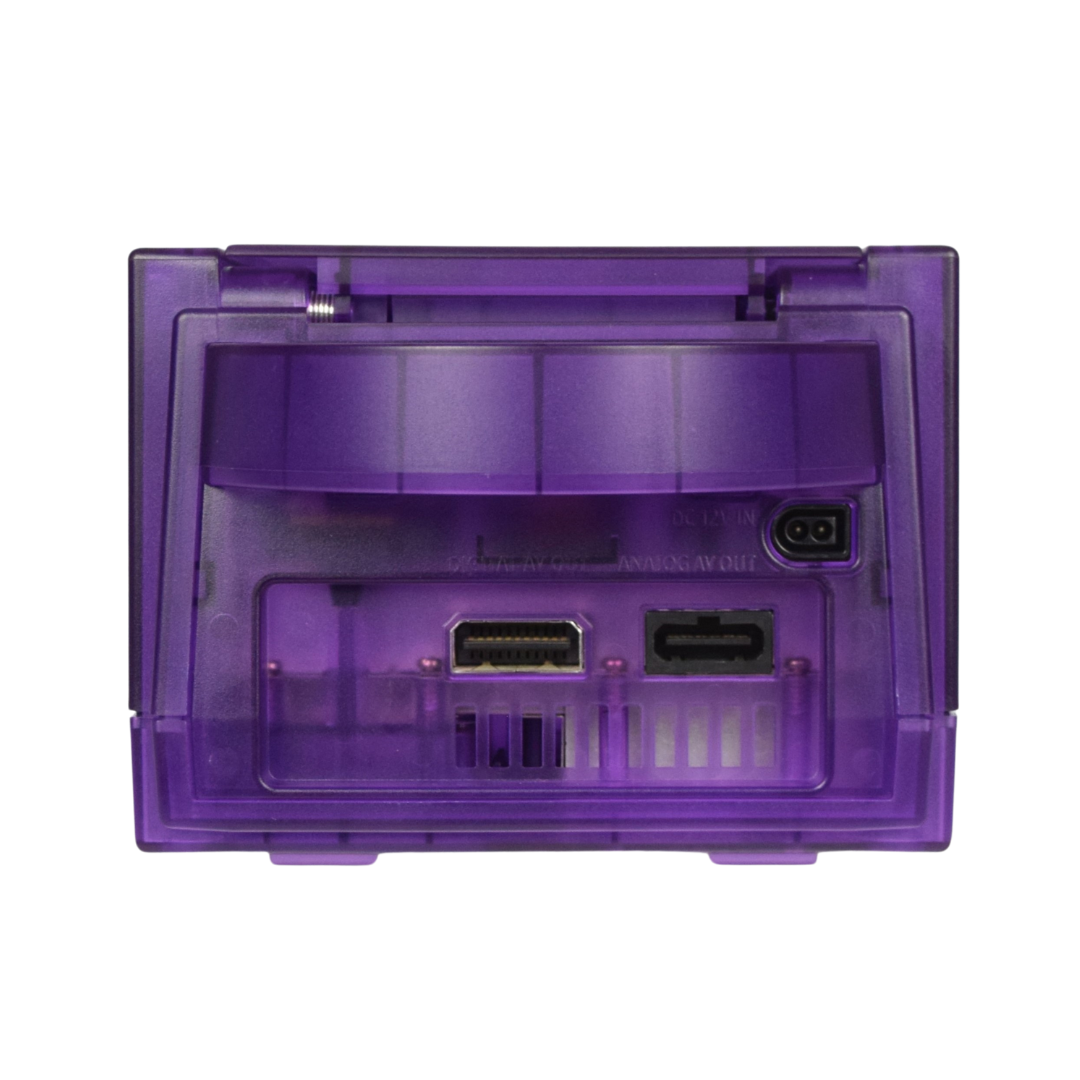 Gamecube Translucent Purple Shell Nintendo GameCube Translucent PURPLE Gaming Console DOL-001 Controller ...