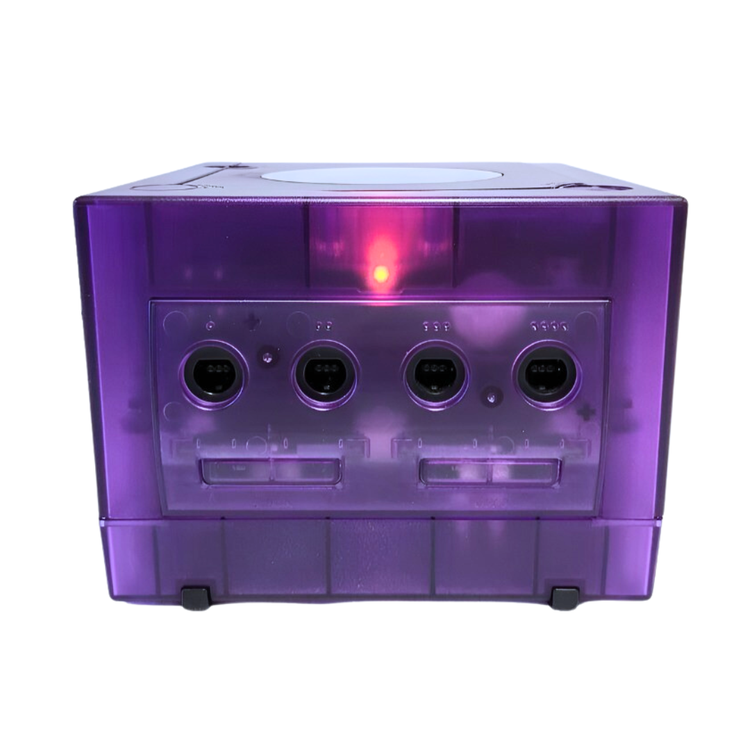 Translucent Nintendo Controller Nintendo GameCube Translucent PURPLE Gaming Console DOL-001 Controller ...
