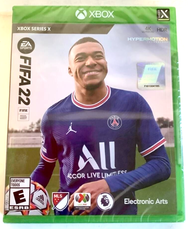 NEW FIFA 22 Microsoft Xbox Series X 2021 Video Game soccer football sports