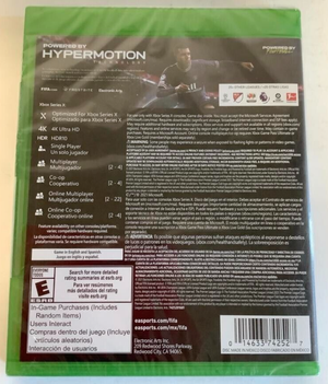 NEW FIFA 22 Microsoft Xbox Series X 2021 Video Game soccer football sports