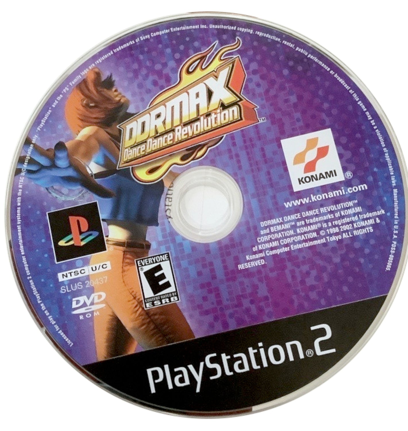 DDRMAX: Dance Dance Revolution Max Sony PlayStation 2 PS2 Video Game DISC ONLY [Used/Refurbished]