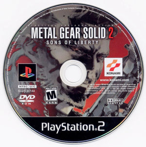 Metal Gear Solid 2: Sons of Liberty Sony PlayStation 2 Video Game DISC ONLY [Used/Refurbished]