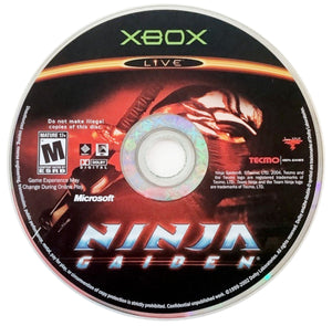 Ninja Gaiden Microsoft Original Xbox 2004 Video Game DISC ONLY tecmo [Used/Refurbished]
