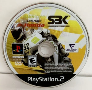 Hannspree Ten Kate Honda SBK Superbike World Champ PlayStation 2 Video Game DISC [Used/Refurbished]