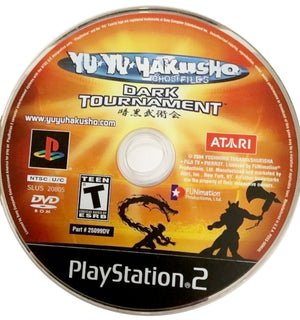Yu Yu Hakusho Ghost Files Dark Tournament PlayStation 2 PS2 Video Game DISC ONLY [Used/Refurbished]