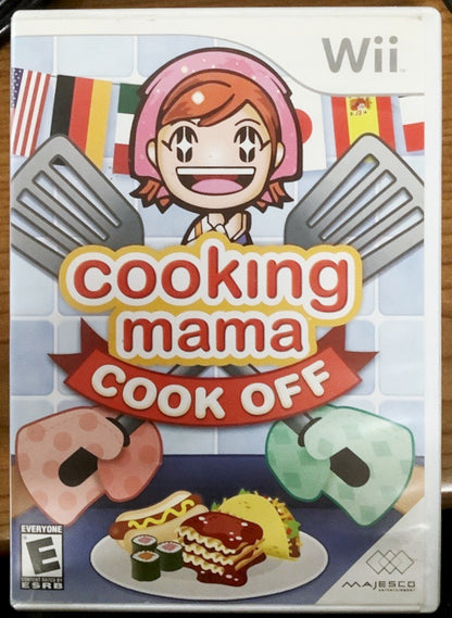 Cooking Mama Cook Off Nintendo Wii Video Game Majesco Career Sim Chef DISC ONLY [Used/Refurbished]