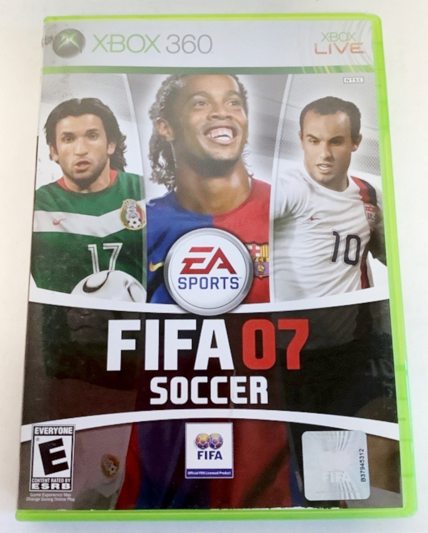 FIFA Soccer 07 Microsoft Xbox 360 EA Sports 2006 Video Game futbol football [Used/Refurbished]