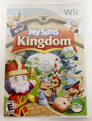 MySims Kingdom Nintendo Wii 2008 EA Video Game DISC ONLY my sims king roland
