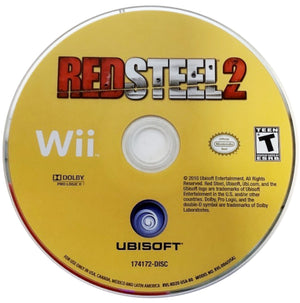 Red Steel 2 Nintendo Wii 2010 Video Game DISC ONLY fps motionplus compatible [Used/Refurbished]