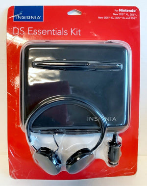 NEW Insignia NS-GN3DSSK101 Starter Kit for Nintendo New 2DS XL 3DS XL 3DS 2DS