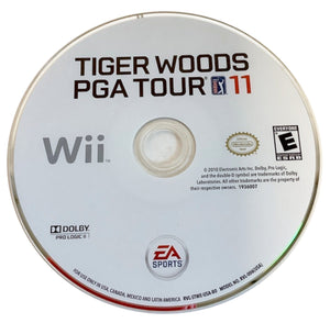 Tiger Woods PGA Tour 11 Nintendo Wii 2010 Video Game DISC ONLY golf ryder