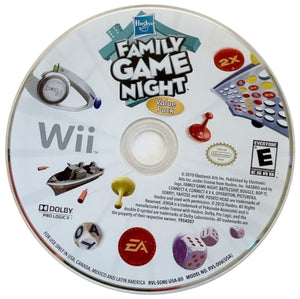 Hasbro Family Game Night Value Pack (1&2) Nintendo Wii 2010 Video Game DISC ONLY [Used/Refurbished]