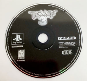 Tekken 3 Sony Original PlayStation 1 PS1 1998 Video Game DISC ONLY fighting [Used/Refurbished]