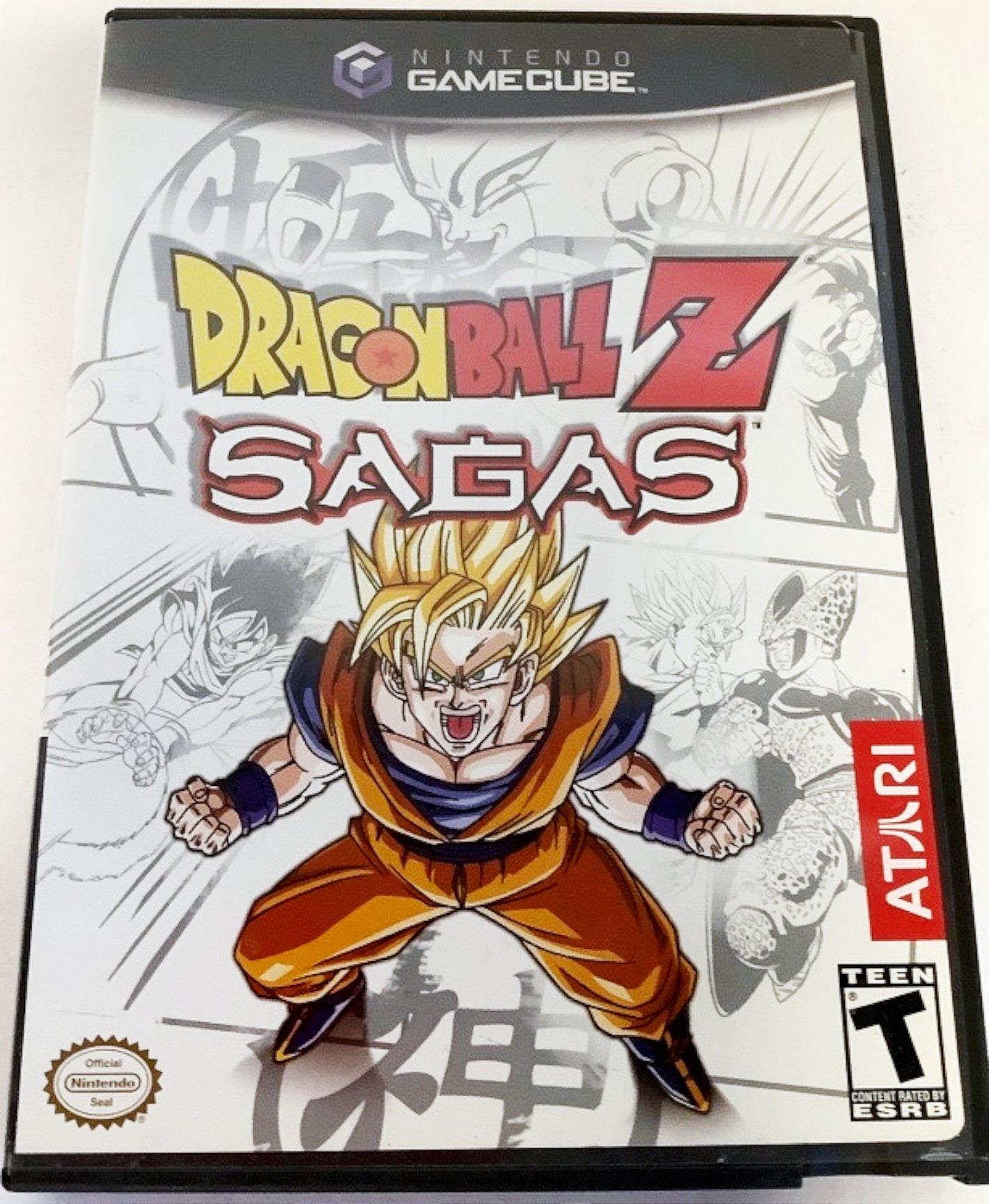 Dragon Ball Z: Sagas Nintendo GameCube 2005 Video Game dragonball DISC ONLY [Used/Refurbished]