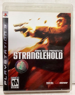 John Woo Presents Stranglehold Sony PlayStation 3 Video Game 2007 Chow Yun-Fat [Used/Refurbished]