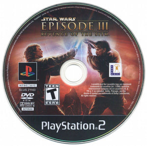 Star Wars Episode III 3 Revenge of the Sith PlayStation PS2 Video Game DISC ONLY [Used/Refurbished]