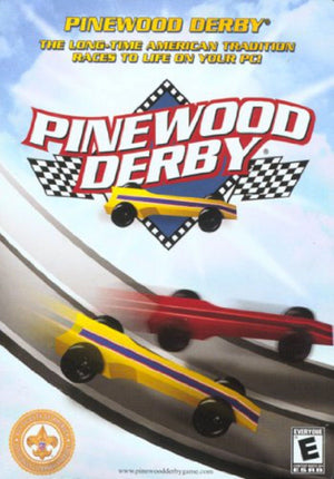 NEW SEALED Pinewood Derby PC Video Game race create sanding painting cars decals