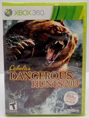 XBOX 360 Cabela's Dangerous Hunts 2013 Video Game Disc Hunting Adventure 13