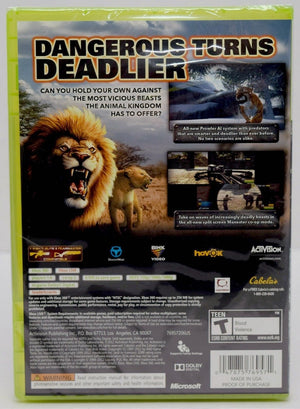 XBOX 360 Cabela's Dangerous Hunts 2013 Video Game Disc Hunting Adventure 13