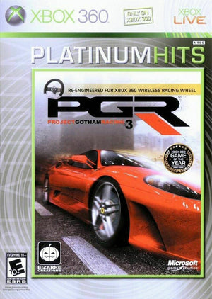 Xbox 360 PGR Project Gotham Racing 3 PLATINUM HITS Video Game Online DISC ONLY [Used/Refurbished]