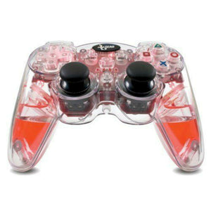 dreamGEAR Lava Glow Wireless PS3 Gaming Controller RED PlayStation 3 DGPS3-1347