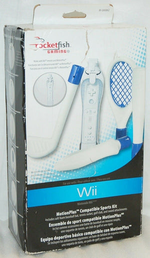 NEW Rocketfish Gaming Nintendo Wii MotionPlus Compatible Sports Kit RF-GWii062