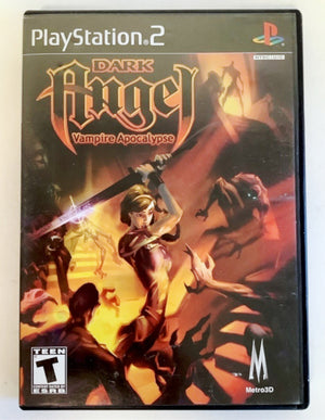 Dark Angel: Vampire Apocalypse Sony PlayStation PS2 2001 Video Game [Used/Refurbished]