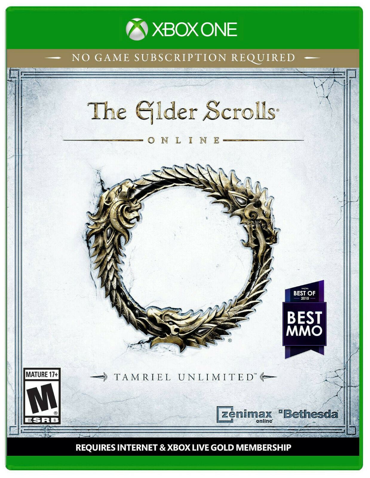 NEW The Elder Scrolls Online: Tamriel Unlimited Microsoft Xbox One skyrim mmo