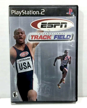 ESPN International Track & Field Sony PS2 PlayStation 2 Video Game Sports Konami [Used/Refurbished]