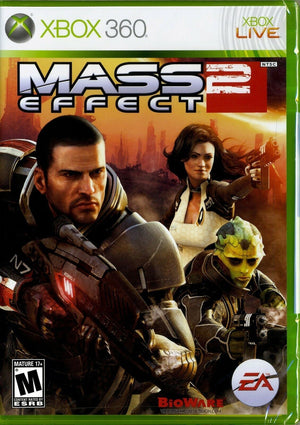 Mass Effect 2 Xbox 360 Video Game Fight For Survival Sci-fi Adventure 2-Disc [Used/Refurbished]