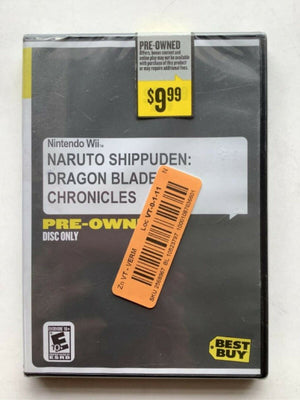 Naruto Shippuden: Dragon Blade Chronicles Nintendo Wii Video Game 2010 anime [Pre-Owned/Refurbished]