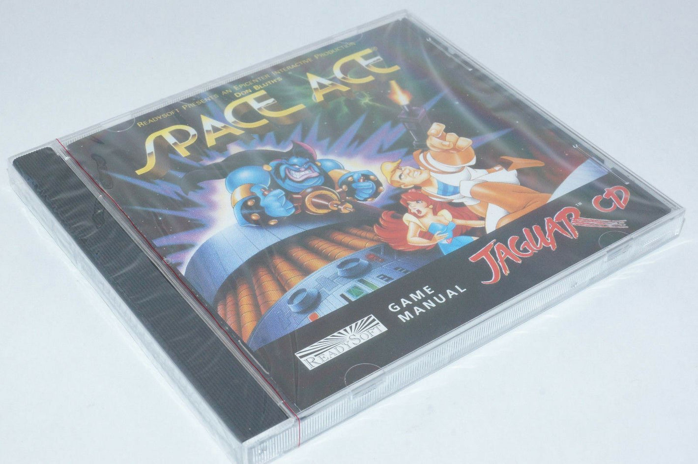 SEALED NEW Space Ace Atari Jaguar CD Video Game Retro Interactive Arcade Dexter