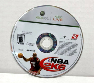 Xbox 360 NBA 2K6 Video Game DISC ONLY kobe bryant basketball 2006 mamba [Used/Refurbished]