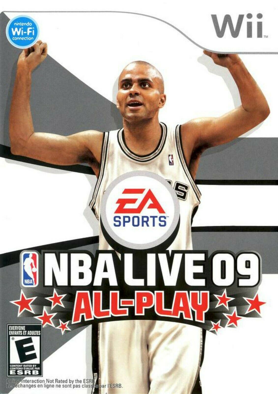 NBA Live 09 All-Play Nintendo Wii 2008 KOBE Mamba Basketball Video Game EA wnba [Pre-Owned/Refurbished]