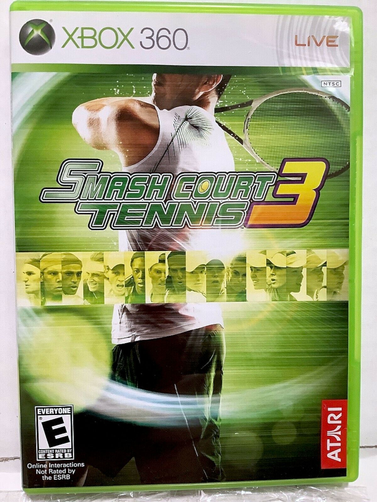 Smash Court Tennis 3 Microsoft Xbox 360 Video Game 2008 doubles multiplayer [Used/Refurbished]